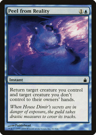 Peel from Reality [Ravnica: City of Guilds] | Jomio and Rueliete's Cards and Comics