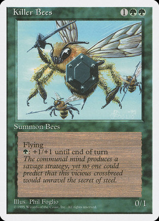 Killer Bees [Fourth Edition] | Jomio and Rueliete's Cards and Comics