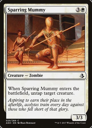 Sparring Mummy [Amonkhet] | Jomio and Rueliete's Cards and Comics