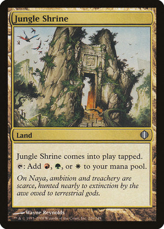 Jungle Shrine [Shards of Alara] | Jomio and Rueliete's Cards and Comics