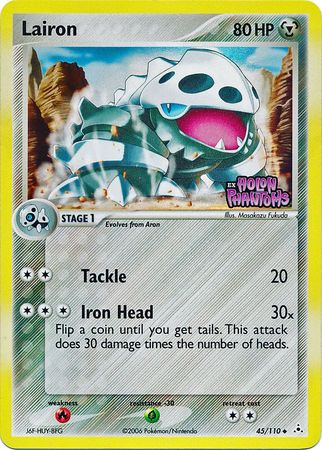 Lairon (45/110) (Stamped) [EX: Holon Phantoms] | Jomio and Rueliete's Cards and Comics