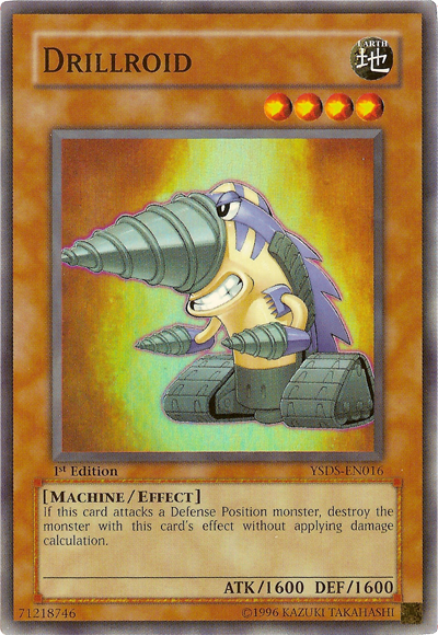 Drillroid [YSDS-EN016] Super Rare | Jomio and Rueliete's Cards and Comics