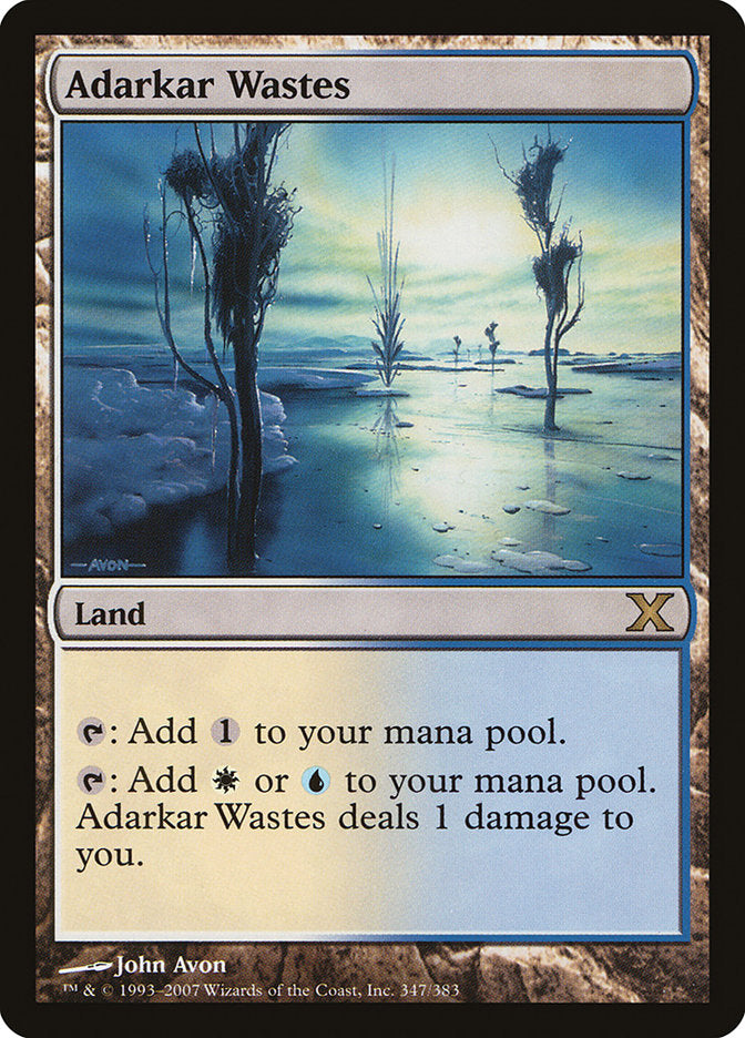Adarkar Wastes [Tenth Edition] | Jomio and Rueliete's Cards and Comics