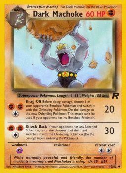 Dark Machoke (40/82) [Team Rocket Unlimited] | Jomio and Rueliete's Cards and Comics