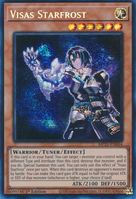 Visas Starfrost [MP23-EN064] Prismatic Secret Rare | Jomio and Rueliete's Cards and Comics