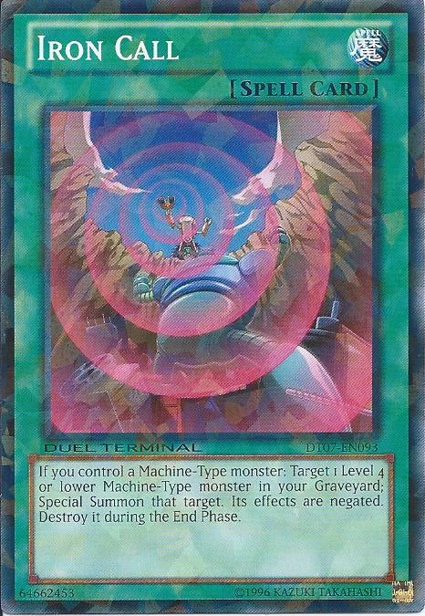 Iron Call [DT07-EN093] Common | Jomio and Rueliete's Cards and Comics