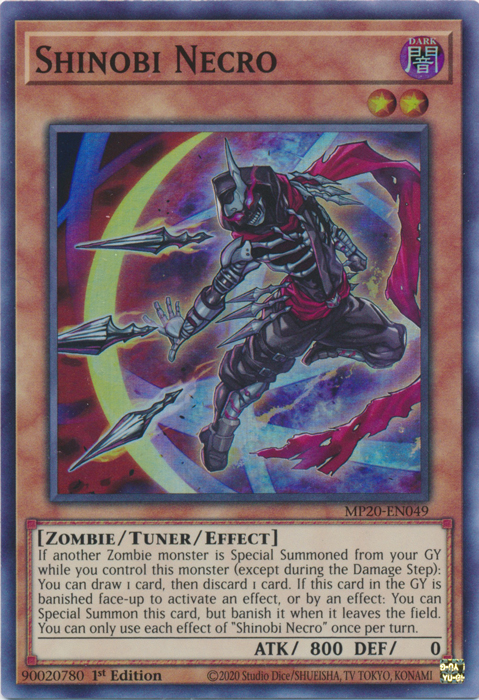 Shinobi Necro [MP20-EN049] Super Rare | Jomio and Rueliete's Cards and Comics
