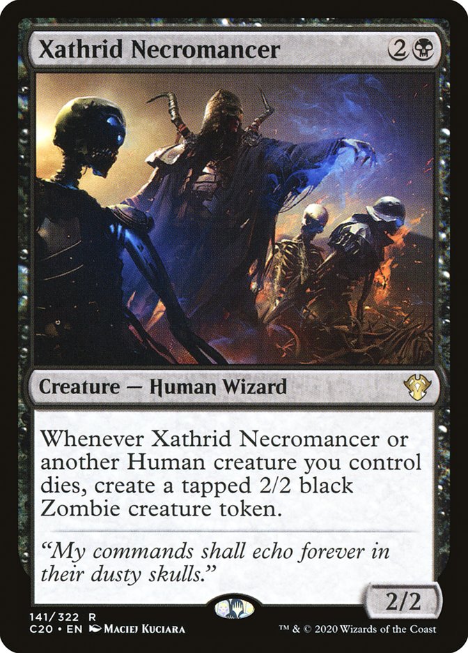 Xathrid Necromancer [Commander 2020] | Jomio and Rueliete's Cards and Comics