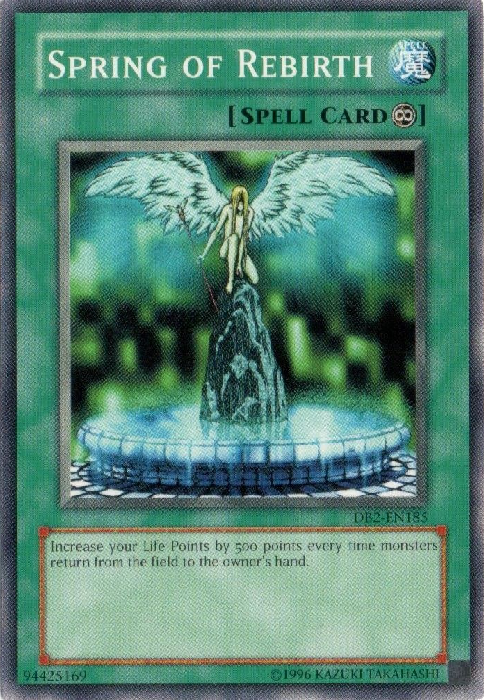 Spring of Rebirth [DB2-EN185] Common | Jomio and Rueliete's Cards and Comics