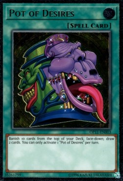 Pot of Desires [OP11-EN003] Ultimate Rare | Jomio and Rueliete's Cards and Comics