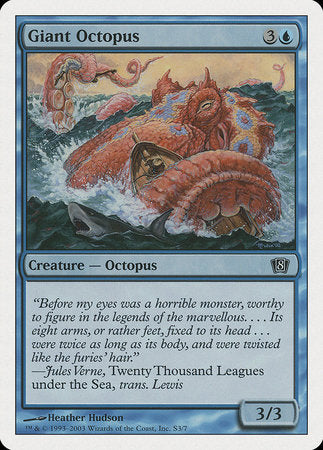 Giant Octopus [Eighth Edition] | Jomio and Rueliete's Cards and Comics