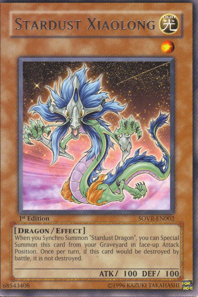 Stardust Xiaolong [SOVR-EN002] Rare | Jomio and Rueliete's Cards and Comics