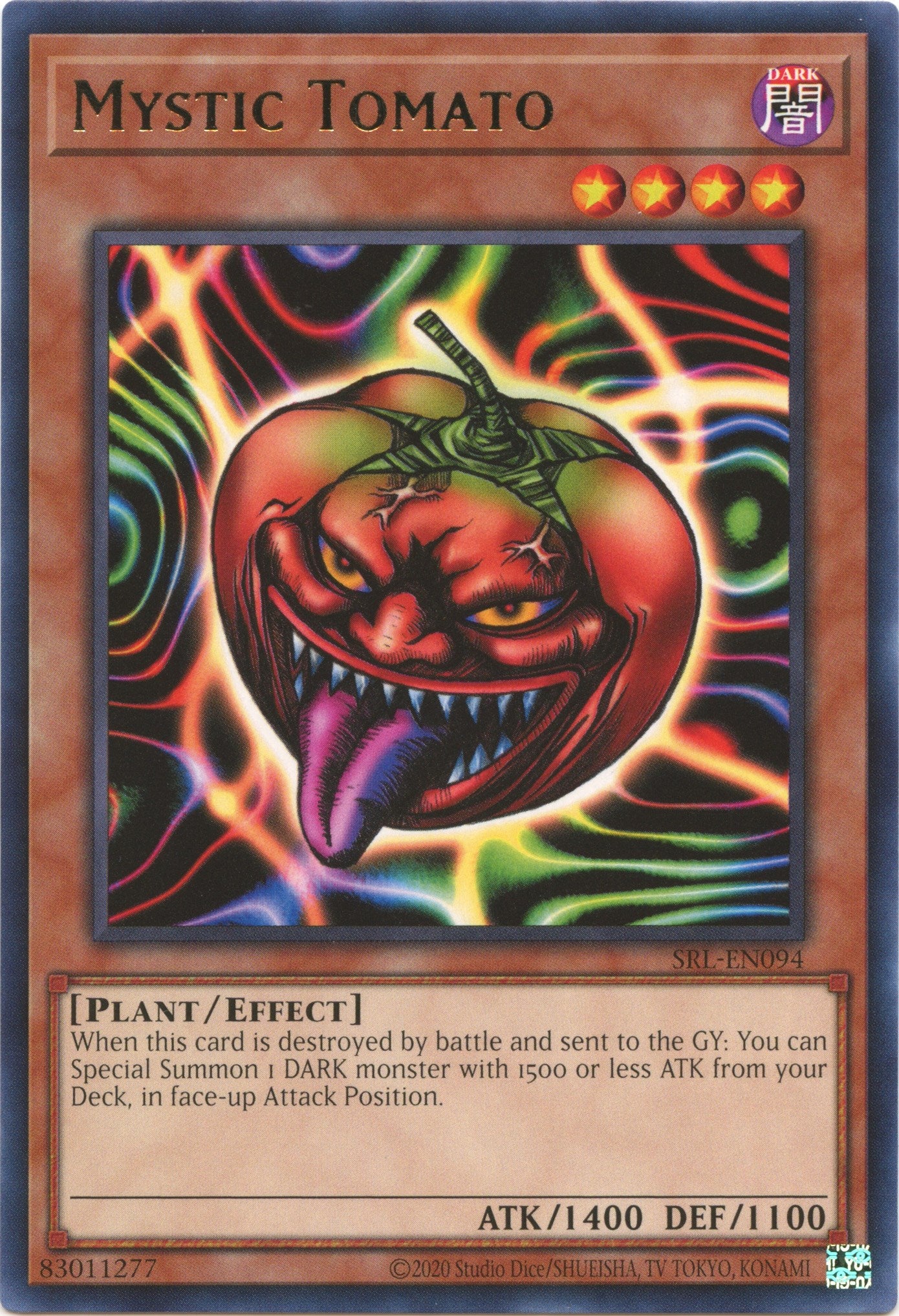 Mystic Tomato (25th Anniversary) [SRL-EN094] Rare | Jomio and Rueliete's Cards and Comics