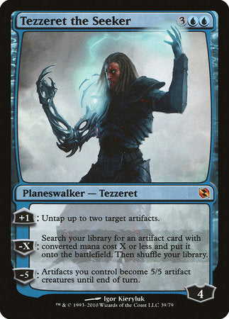 Tezzeret the Seeker [Duel Decks: Elspeth vs. Tezzeret] | Jomio and Rueliete's Cards and Comics