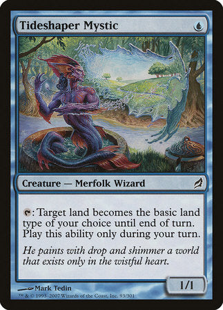 Tideshaper Mystic [Lorwyn] | Jomio and Rueliete's Cards and Comics