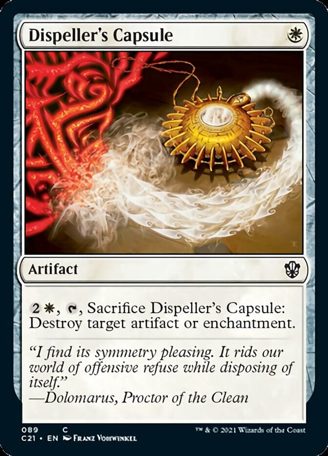 Dispeller's Capsule [Commander 2021] | Jomio and Rueliete's Cards and Comics