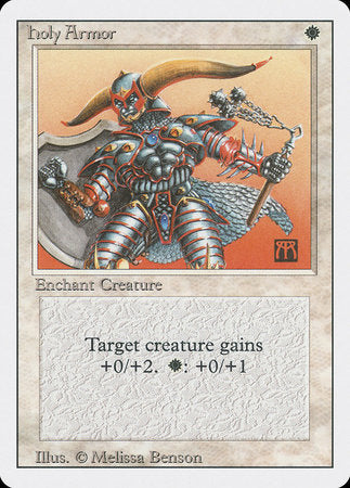 Holy Armor [Revised Edition] | Jomio and Rueliete's Cards and Comics