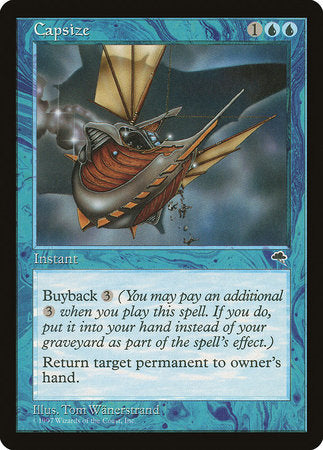 Capsize [Tempest] | Jomio and Rueliete's Cards and Comics