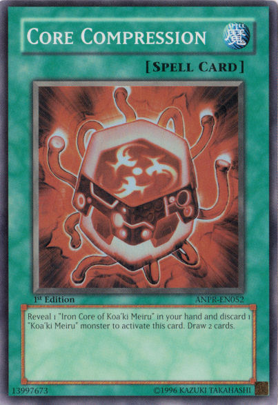 Core Compression [ANPR-EN052] Super Rare | Jomio and Rueliete's Cards and Comics