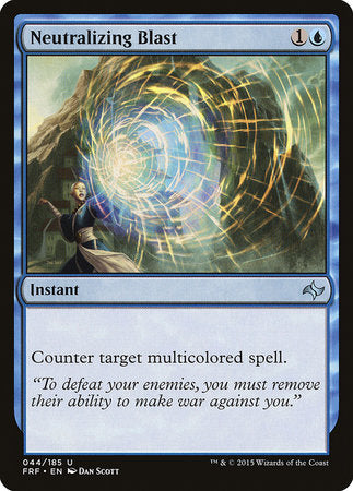 Neutralizing Blast [Fate Reforged] | Jomio and Rueliete's Cards and Comics