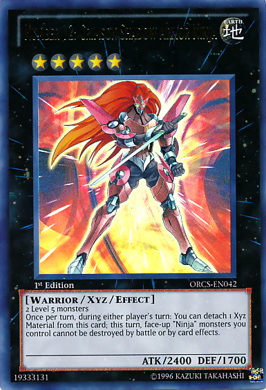 Number 12: Crimson Shadow Armor Ninja [ORCS-EN042] Ultra Rare | Jomio and Rueliete's Cards and Comics