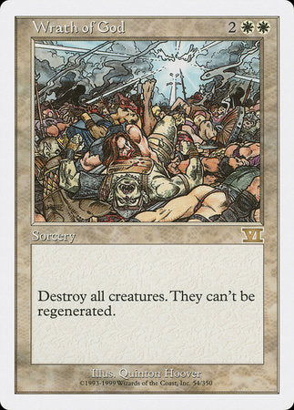Wrath of God [Classic Sixth Edition] | Jomio and Rueliete's Cards and Comics