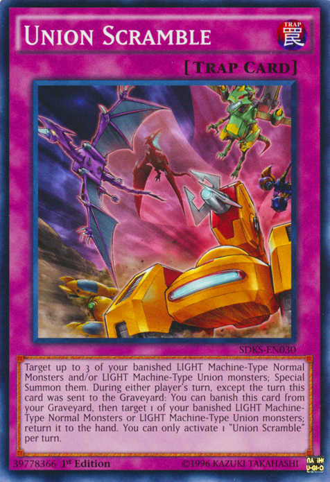 Union Scramble [SDKS-EN030] Common | Jomio and Rueliete's Cards and Comics
