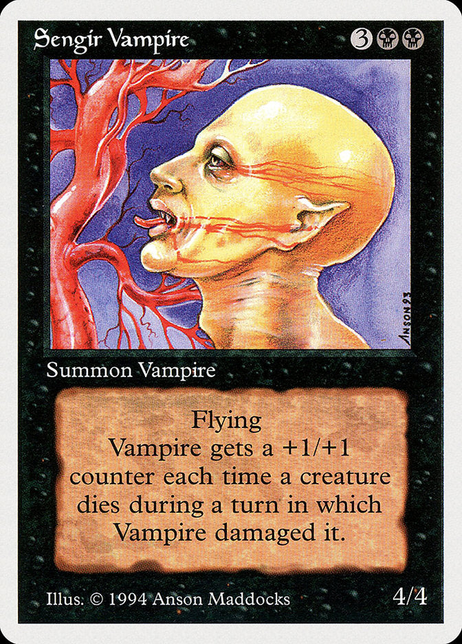 Sengir Vampire [Summer Magic / Edgar] | Jomio and Rueliete's Cards and Comics