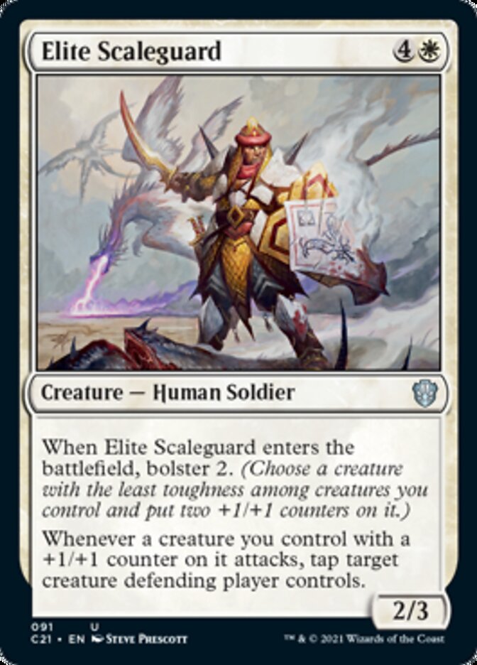 Elite Scaleguard [Commander 2021] | Jomio and Rueliete's Cards and Comics