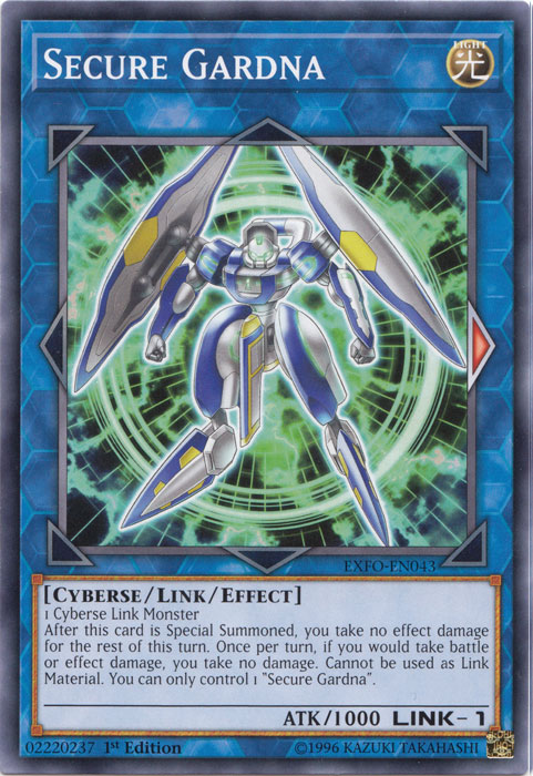 Secure Gardna [EXFO-EN043] Common | Jomio and Rueliete's Cards and Comics