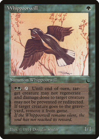 Whippoorwill [The Dark] | Jomio and Rueliete's Cards and Comics