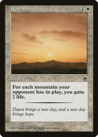 Renewing Dawn [Portal] | Jomio and Rueliete's Cards and Comics
