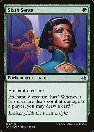 Sixth Sense [Amonkhet] | Jomio and Rueliete's Cards and Comics