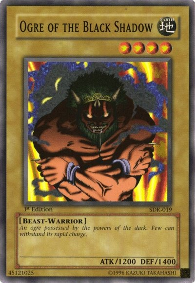 Ogre of the Black Shadow [SDK-019] Common | Jomio and Rueliete's Cards and Comics