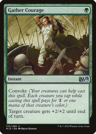 Gather Courage [Magic 2015] | Jomio and Rueliete's Cards and Comics