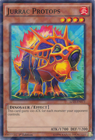 Jurrac Protops (Shatterfoil) [BP03-EN073] Common | Jomio and Rueliete's Cards and Comics