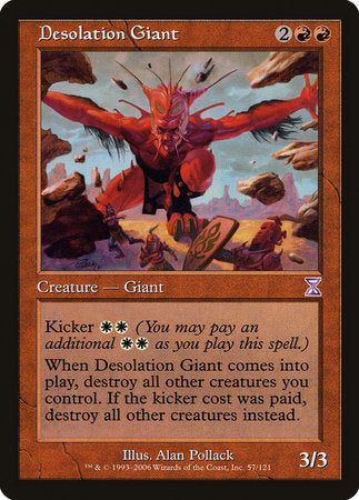 Desolation Giant [Time Spiral Timeshifted] | Jomio and Rueliete's Cards and Comics