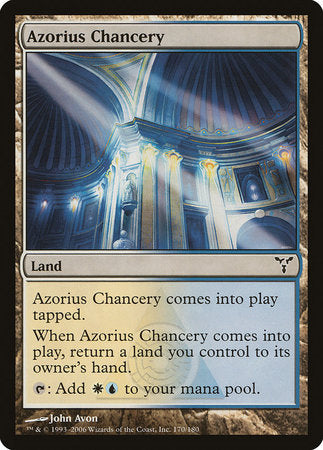 Azorius Chancery [Dissension] | Jomio and Rueliete's Cards and Comics