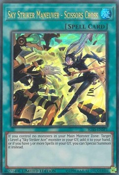 Sky Striker Maneuver - Scissors Cross [IGAS-ENSP1] Ultra Rare | Jomio and Rueliete's Cards and Comics