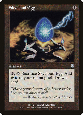 Skycloud Egg [Odyssey] | Jomio and Rueliete's Cards and Comics