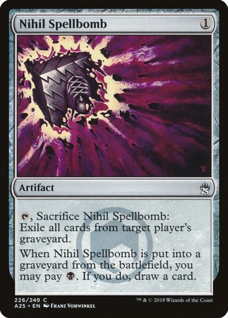 Nihil Spellbomb [Masters 25] | Jomio and Rueliete's Cards and Comics