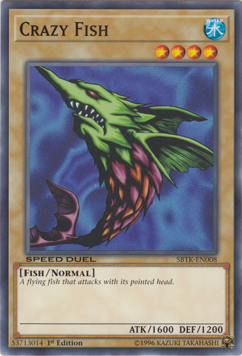 Crazy Fish [SBTK-EN008] Common | Jomio and Rueliete's Cards and Comics
