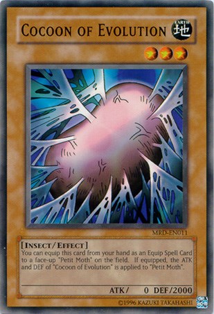 Cocoon of Evolution [MRD-EN011] Common | Jomio and Rueliete's Cards and Comics