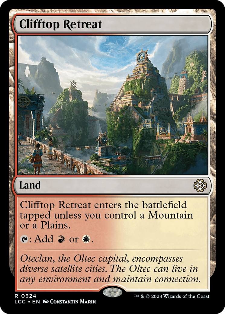 Clifftop Retreat [The Lost Caverns of Ixalan Commander] | Jomio and Rueliete's Cards and Comics