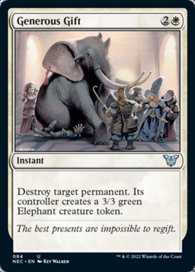 Generous Gift [Kamigawa: Neon Dynasty Commander] | Jomio and Rueliete's Cards and Comics