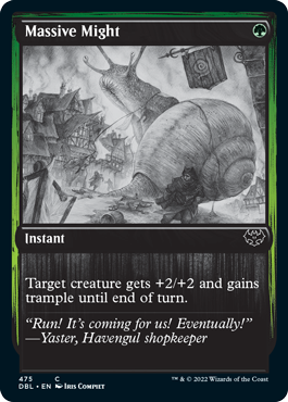 Massive Might [Innistrad: Double Feature] | Jomio and Rueliete's Cards and Comics