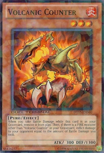 Volcanic Counter [DT05-EN060] Common | Jomio and Rueliete's Cards and Comics