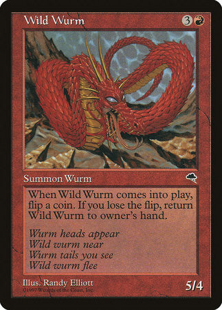 Wild Wurm [Tempest] | Jomio and Rueliete's Cards and Comics