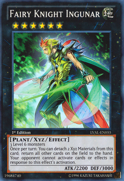 Fairy Knight Ingunar [LVAL-EN055] Super Rare | Jomio and Rueliete's Cards and Comics