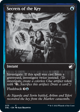 Secrets of the Key [Innistrad: Double Feature] | Jomio and Rueliete's Cards and Comics